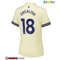 Ženske Nogometnih dresov Everton Jack Grealish #18 Gostujoči 2025-26 Kratki rokavi